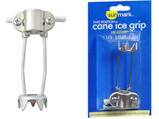 Cane ice grip